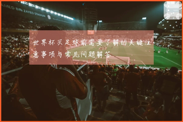 世界杯买足球前需要了解的关键注意事项与常见问题解答